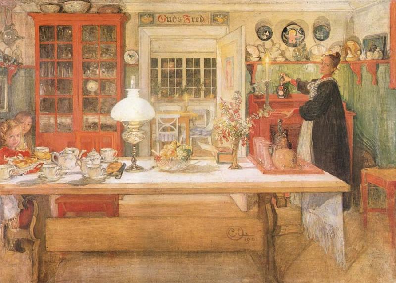 Just a Sip, Carl Larsson